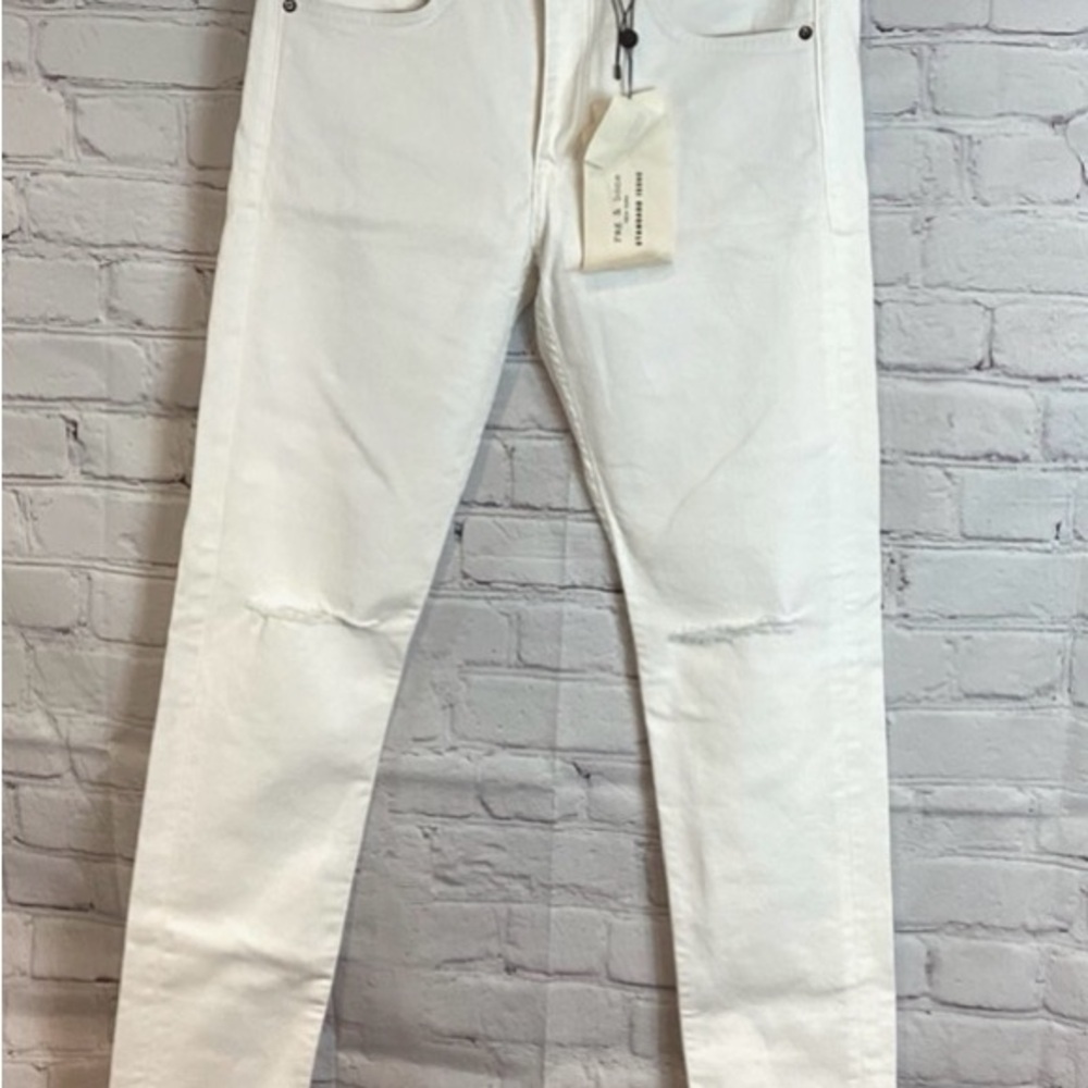 Rag & Bone  Men's White Skinny Jeans Size 38